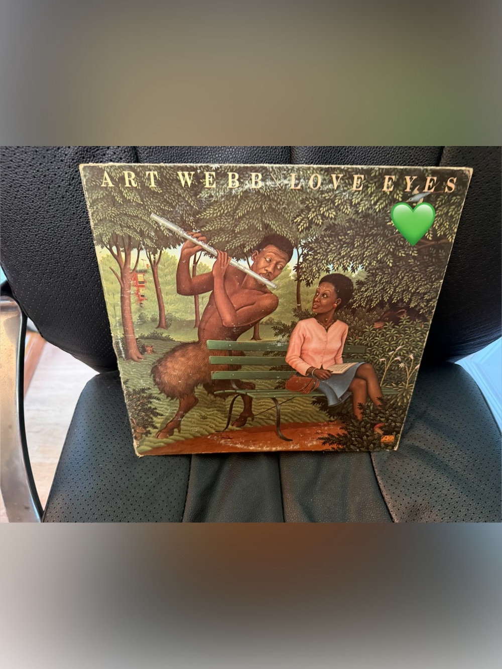 Art Webb Love Eyes LP 12" Vinyl Jazz Record Album